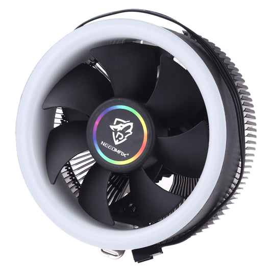3 Pin Computer Components Chassis Fan Host Silent Cooling Fan with RGB Color Light for Intel: 1775 1366 1150 1151 1155 1156 (AMD: 754 939 AM2 AM2+ AM3 AM3+) - Fan Cooling by buy2fix | Online Shopping UK | buy2fix