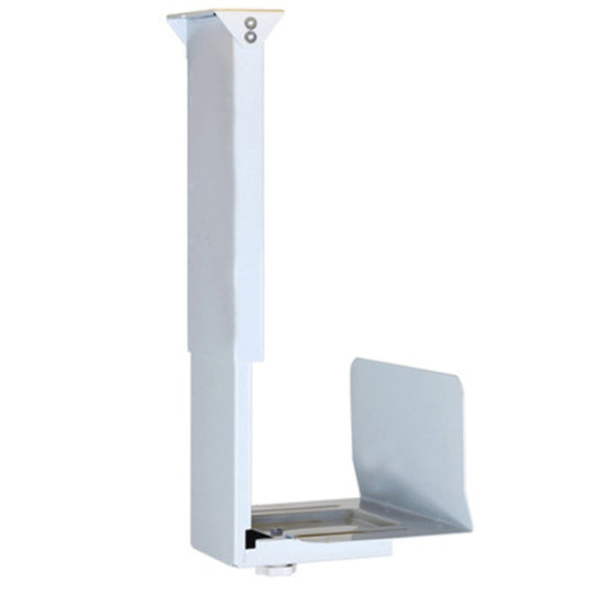 Universal-PC-Gehäusehalter, CPU-Ständer, zum Aufhängen, verstellbare Computer-Mainframe-Host-Halterung, 300-500 mm höhenverstellbar, 145-245 mm breitenverstellbar (weiß)