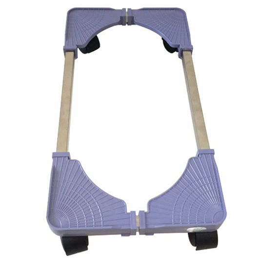 Computer Mainframe Host Adjustable Mobile Base Bracket with Wheel, 43-55cm Length Adjustable, 22-34cm Width Adjustable - Host Bracket by buy2fix | Online Shopping UK | buy2fix