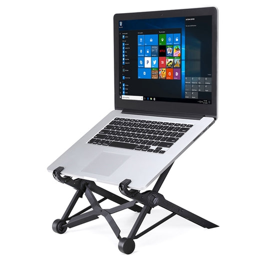 NEXSTAND Portable Adjustable Foldable Desk Holder Stand for Laptop / Notebook, Suitable for: More than 11.6 inch(Black) - Laptop Stand by buy2fix | Online Shopping UK | buy2fix