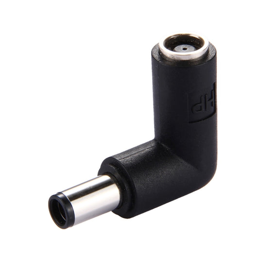 DC 7406 Male  to DC 7406 Female Connector Power Adapter for HP Laptop Notebook, 90 Degree Right Angle Elbow - For HP by buy2fix | Online Shopping UK | buy2fix