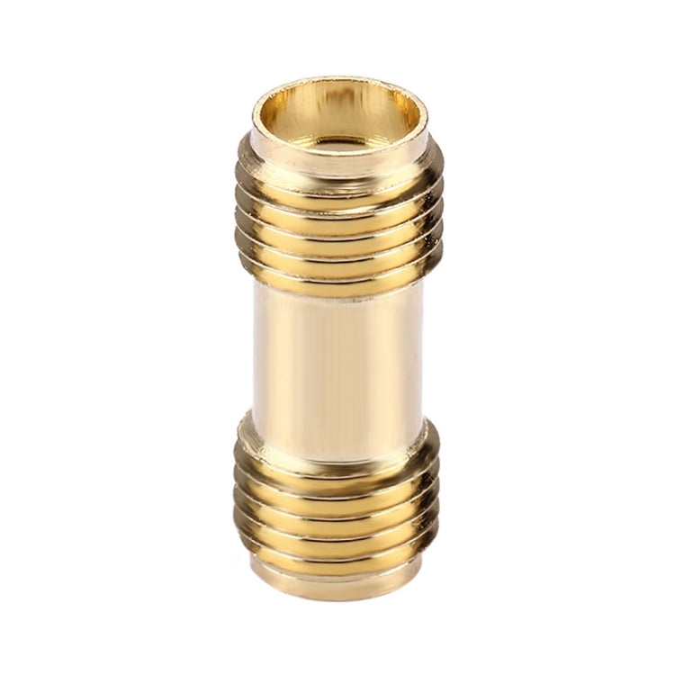 SMA Female to SMA Female Connector Adapter(Gold) by buy2fix