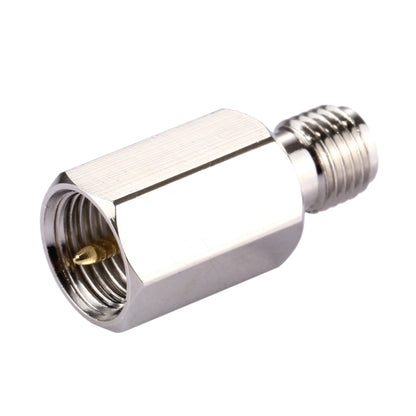 FME Male to SMA Female Connector Adapter(Silver) by buy2fix