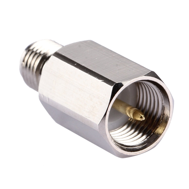 FME Male to SMA Female Connector Adapter(Silver) by buy2fix