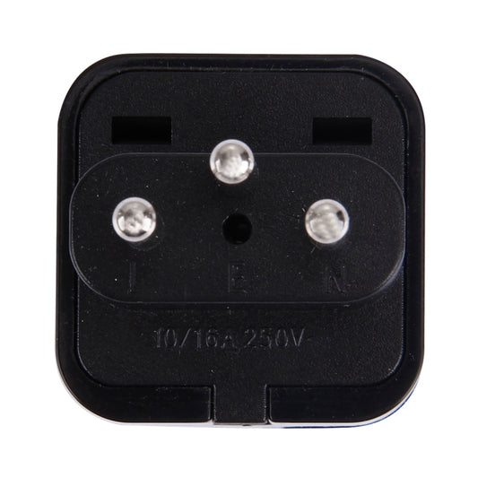 WD-11A Portable Universal Plug to Switzerland (Grounded Type-J) Plug Adapter Power Socket Travel Converter - Plug Adaptor by buy2fix | Online Shopping UK | buy2fix