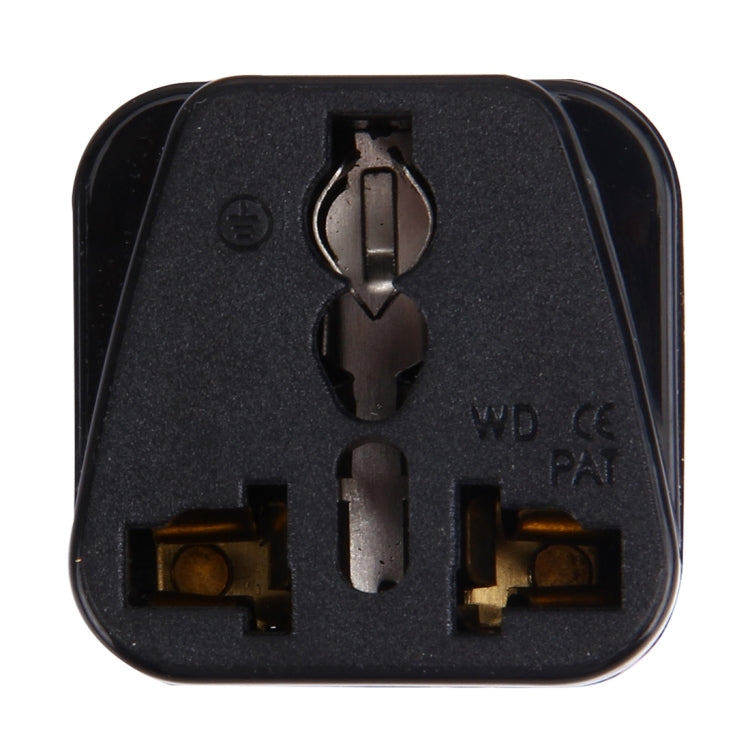 WD-7 Portable Universal to UK Plug Adapter Power Socket Travel Converter - Plug Adaptor by buy2fix | Online Shopping UK | buy2fix