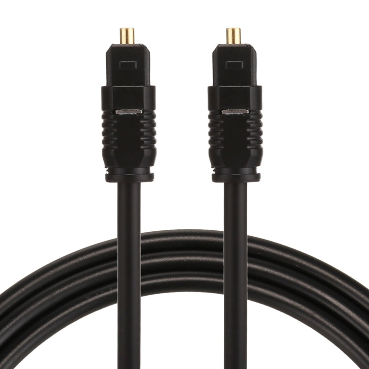 EMK 1m OD4.0mm Toslink Male to Male Digital Optical Audio Cable - Audio Optical Cables by EMK | Online Shopping UK | buy2fix