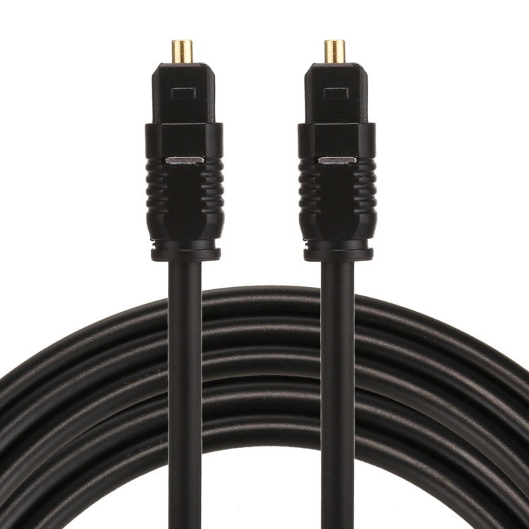 EMK 3m OD4.0mm Toslink Male to Male Digital Optical Audio Cable - Audio Optical Cables by EMK | Online Shopping UK | buy2fix
