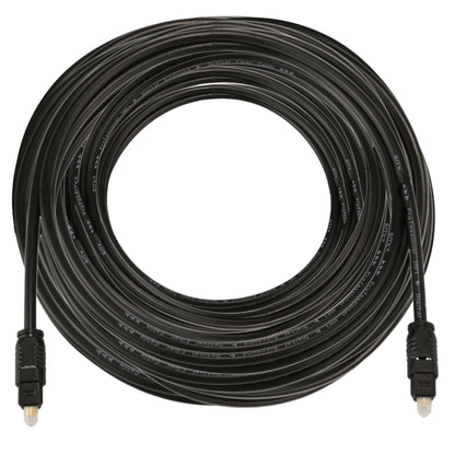 EMK 15m OD4.0mm Toslink Male to Male Digital Optical Audio Cable - Audio Optical Cables by EMK | Online Shopping UK | buy2fix