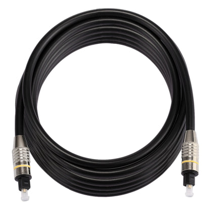 5m OD6.0mm Nickel Plated Metal Head Toslink Male to Male Digital Optical Audio Cable by buy2fix