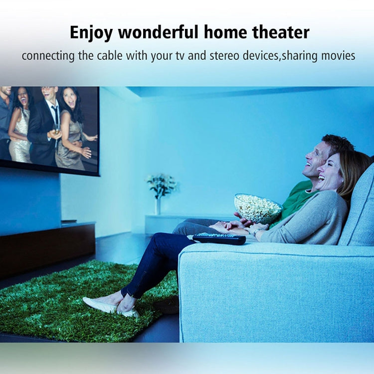 8m OD6.0mm Nickel Plated Metal Head Toslink Male to Male Digital Optical Audio Cable by buy2fix