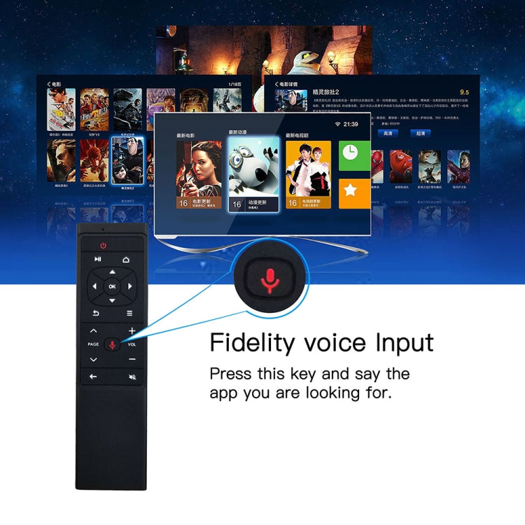 MT12 2.4G Air Mouse Remote Control with Fidelity Voice Input & IR Learning for PC & Android TV Box & Laptop & Projector by buy2fix