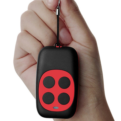Colorful Four-Key Copying Remote Garage Door Gate Wireless Remote Control 433MHZ Copy Key Cloning Duplicator(Red) by buy2fix