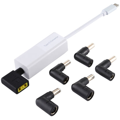 Laptop Power Adapter 65W USB-C / Type-C Converter to 6 in 1 Power Adapter (White) - Universal Power Adapter by buy2fix | Online Shopping UK | buy2fix