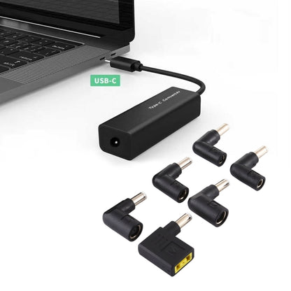 Laptop Power Adapter 65W USB-C / Type-C Converter to 6 in 1 Power Adapter (White) - Universal Power Adapter by buy2fix | Online Shopping UK | buy2fix