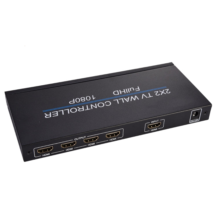 BT14 2X2 HDMI TV Wall Controller Multi-screen Splicing Processor - Computer & Networking by buy2fix | Online Shopping UK | buy2fix