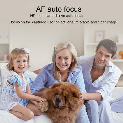 Aoni A20 FHD 1080P IPTV WebCam Teleconference Teaching Live Broadcast Computer Camera with Microphone (Black) by buy2fix