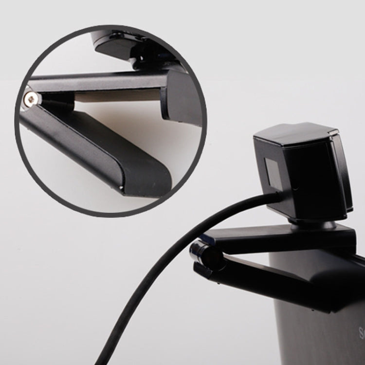 Aoni C33 Beauty FHD 1080P IPTV WebCam Teleconference Teaching Live Broadcast Computer Camera with Microphone, Drive-free Plug and Play(Black) by buy2fix