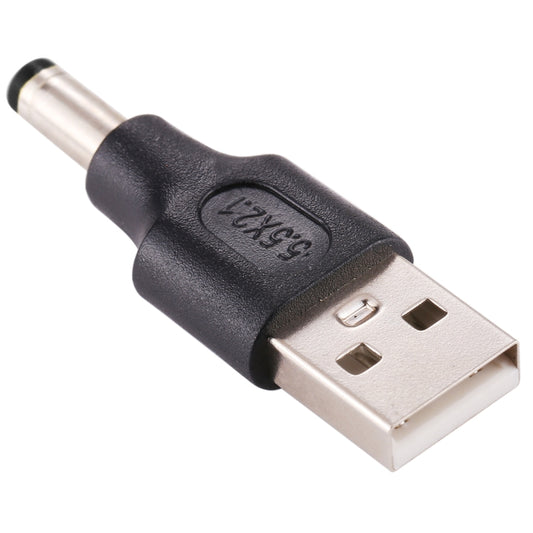 10 PCS 5.5 x 2.1mm Male to USB 2.0 Male DC Power Plug Connector - Universal Power Adapter by buy2fix | Online Shopping UK | buy2fix