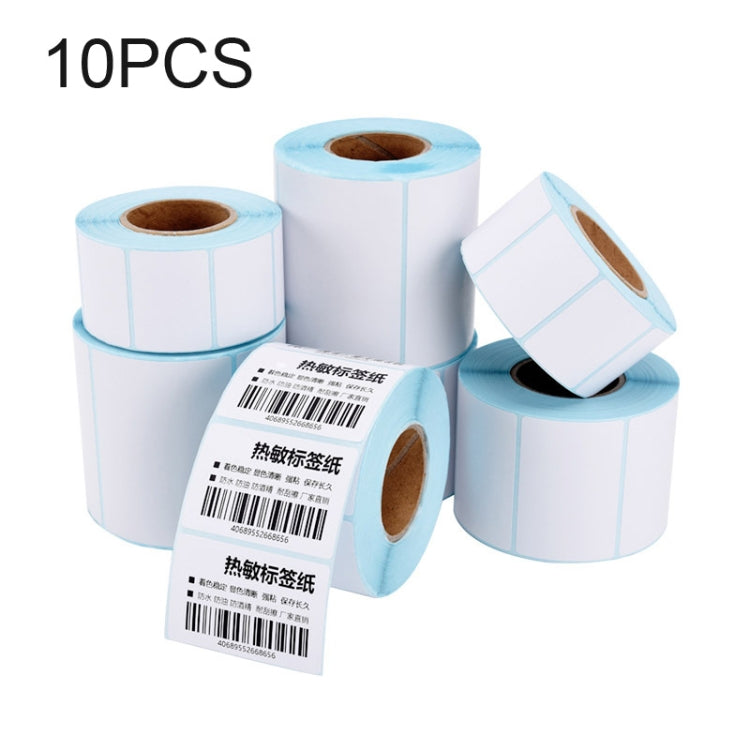 10 PCS 60mmx40mm 700 Sheets Self-adhesive Thermal Barcode Label Paper - Printing Paper by buy2fix | Online Shopping UK | buy2fix
