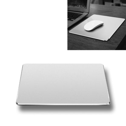 Aluminum Alloy Double-sided Non-slip Mat Desk Mouse Pad, Size : Mini(Silver) by buy2fix