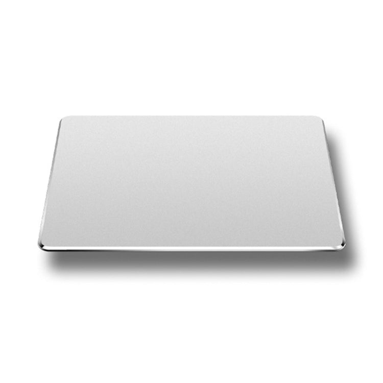 Aluminum Alloy Double-sided Non-slip Mat Desk Mouse Pad, Size : Mini(Silver) by buy2fix