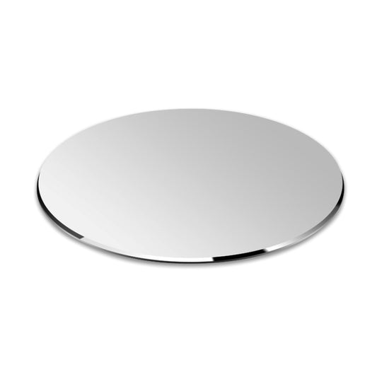 Circle Shape Aluminum Alloy Double-sided Non-slip Mat Desk Mouse Pad by buy2fix