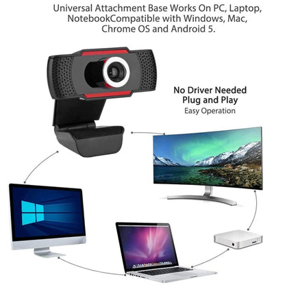 A480 480P USB Camera Webcam with Microphone by buy2fix