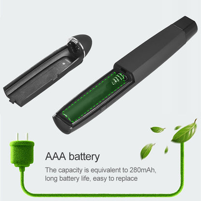 2.4GHz Wireless Laser PowerPoint Page Turning Pen Multimedia Wireless Presentation Projection Pen with USB Receiver, Remote Control Distance: 30m by buy2fix