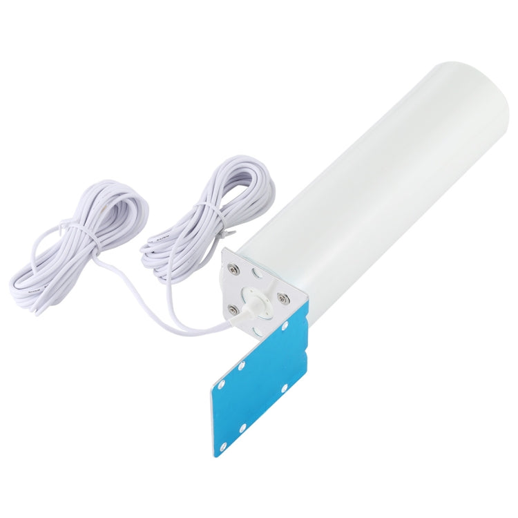 4G LTE WiFi 12DBi Omni External Barrel Antenna with TS9 Male(White) by buy2fix