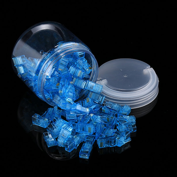100 PCS Anpwoo Amp01 RJ45 Connector Modular Plug(Blue) by buy2fix