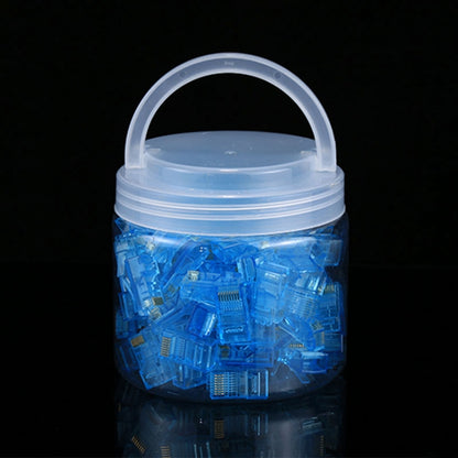 100 PCS Anpwoo Amp01 RJ45 Connector Modular Plug(Blue) by buy2fix