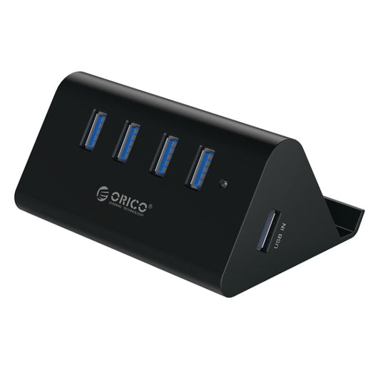 ORICO SHC-U3 ABS Material Desktop 4 Ports USB 3.0 HUB with Phone / Tablet Holder & 1m USB Cable & LED Indicator - USB 3.0 HUB by ORICO | Online Shopping UK | buy2fix