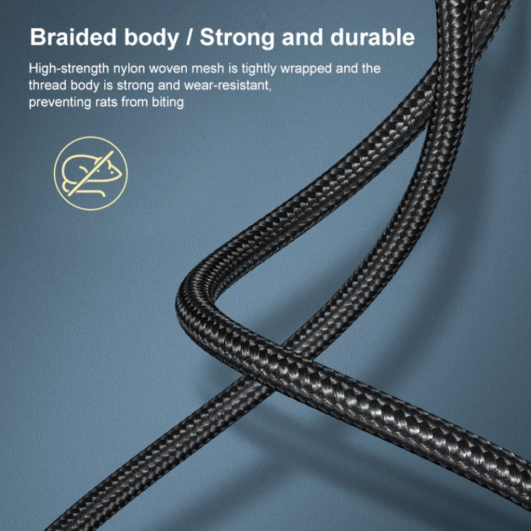 Ugreen Type-C / USB-C to Type-B Printer Nylon Braid Connect Data Cable, Length: 1.5m by UGREEN