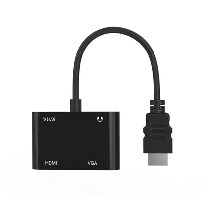 Onten 5165HV HDMI to HDMI + VGA Adapter - Adapter by Onten | Online Shopping UK | buy2fix