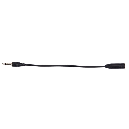 3.5 Male to 2.5 Female Converter Cable, Length: 23cm(Black) - Aux Cable by buy2fix | Online Shopping UK | buy2fix