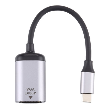1080P VGA Female to Type-C / USB-C Male Connecting Adapter Cable by buy2fix
