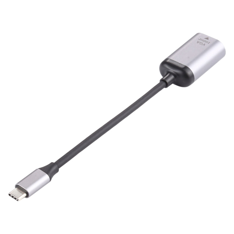 1080P VGA Female to Type-C / USB-C Male Connecting Adapter Cable by buy2fix