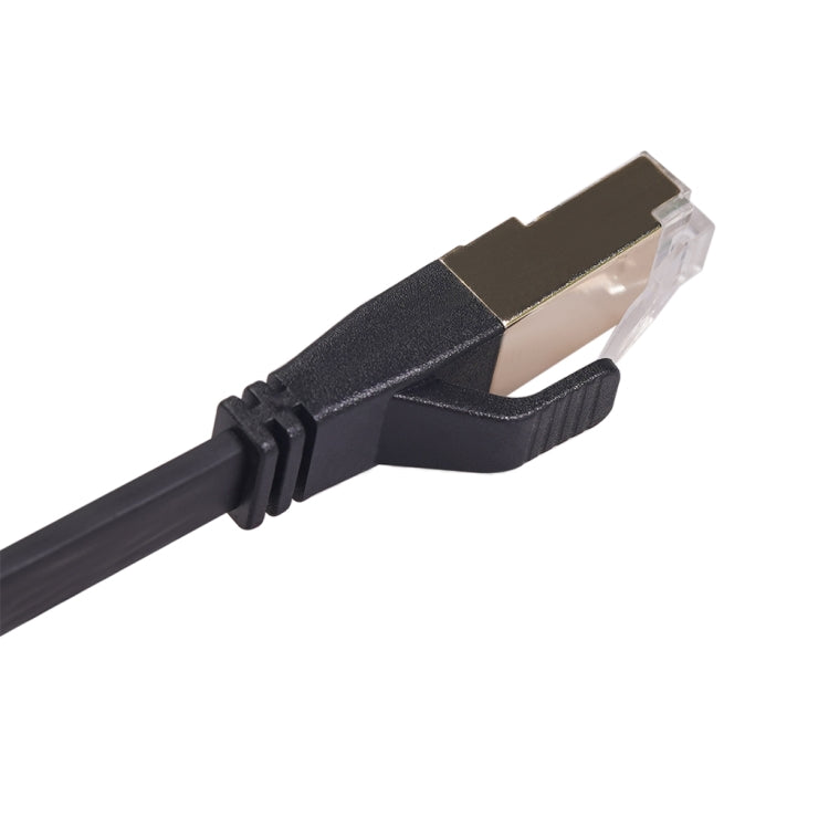 CAT8-2 Double Shielded CAT8 Flat Network LAN Cable, Length: 15m by buy2fix