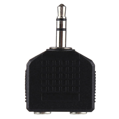 3.5mm Male to Dual 3.5mm Female Splitter Adapter - Splitter Adapter by buy2fix | Online Shopping UK | buy2fix