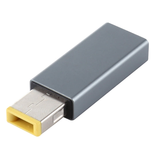 PD 20V Big Square Male Adapter Stecker für Lenovo (Silbergrau)