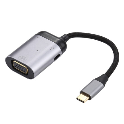 4K UHD USB-C / Type-C to VGA + PD Data Sync Adapter Cable by buy2fix