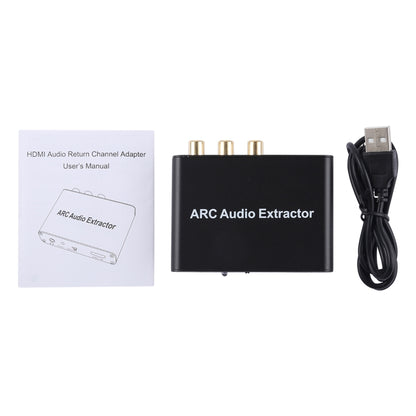 192KHz ARC Audio Extractor HDMI ARC to SPDIF + Coaxial + L/R Converter Audio Return Channel Adapter - Converter by buy2fix | Online Shopping UK | buy2fix