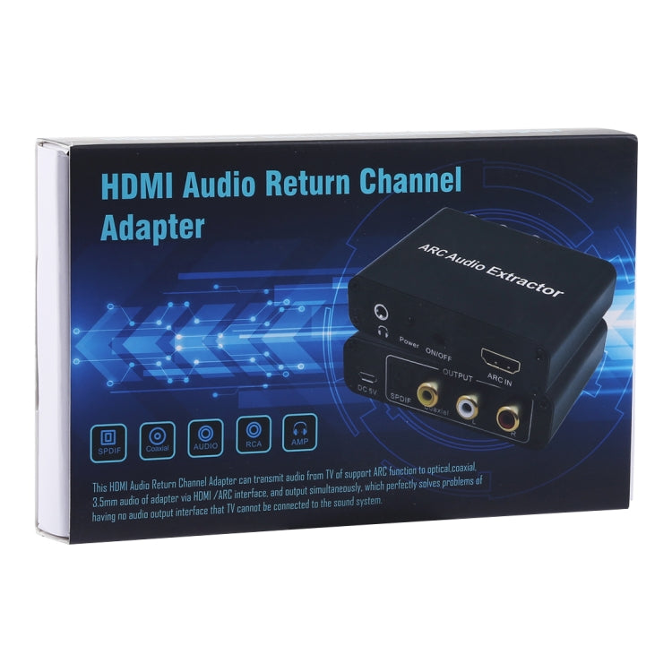 192KHz ARC Audio Extractor HDMI ARC to SPDIF + Coaxial + L/R Converter Audio Return Channel Adapter - Converter by buy2fix | Online Shopping UK | buy2fix
