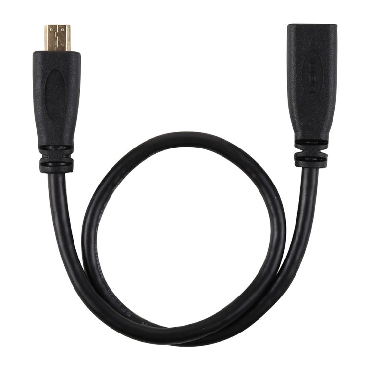 30cm 1080P Micro HDMI Female to Male Gold-plated Connector Adapter Cable - Cable by buy2fix | Online Shopping UK | buy2fix