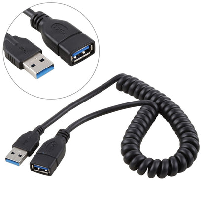 1.5m High Speed USB 3.0 Male to Female Retractable Spring Extension Cable - USB 3.0 by buy2fix | Online Shopping UK | buy2fix