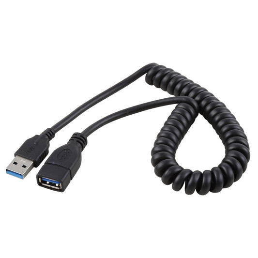 1.5m High Speed USB 3.0 Male to Female Retractable Spring Extension Cable - USB 3.0 by buy2fix | Online Shopping UK | buy2fix