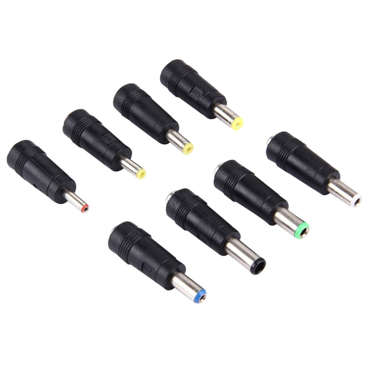 5.5x2.1mm Female to Multiple Male Interfaces 8 in 1 Power Adapters Set for HP / Sony / Acer / ASUS / DELL Laptop Notebook - Universal Power Adapter by buy2fix | Online Shopping UK | buy2fix