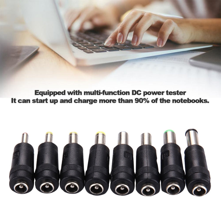 5.5x2.1mm Female to Multiple Male Interfaces 8 in 1 Power Adapters Set for HP / Sony / Acer / ASUS / DELL Laptop Notebook - Universal Power Adapter by buy2fix | Online Shopping UK | buy2fix
