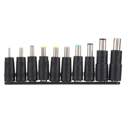 5.5x2.1mm Female to Multiple Male Interfaces 10 in 1 Power Adapters Set for IBM / HP / Sony / Toshiba / Lenovo / ASUS / Samsung / DELL Laptop Notebook - Universal Power Adapter by buy2fix | Online Shopping UK | buy2fix